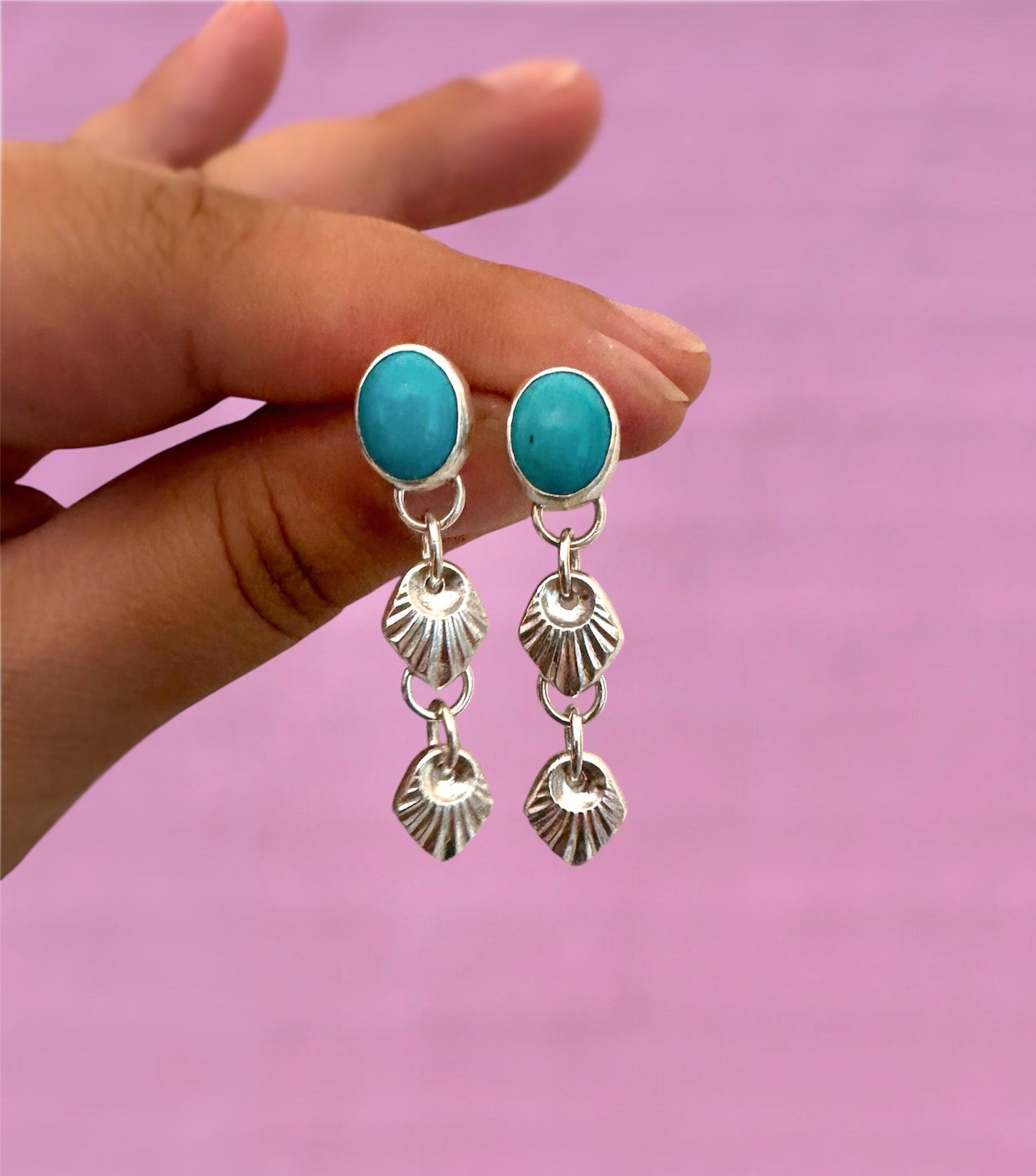 Turquoise Dangle Earrings