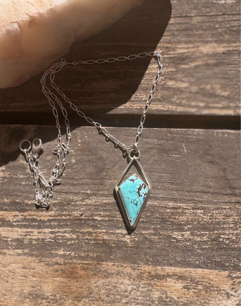 Turquoise Diamond Necklace