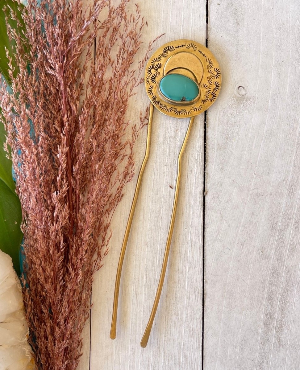 Boho Moon Hair Fork