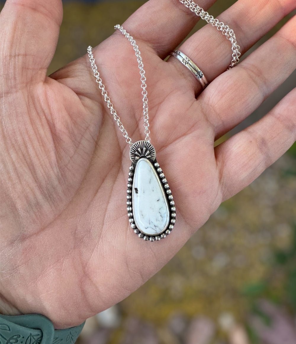 White Buffalo Pendant