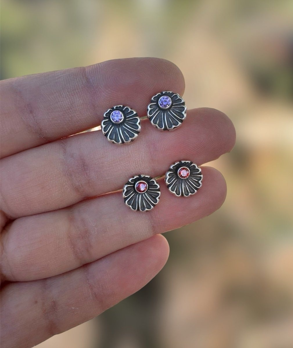 Floral Stud Earrings